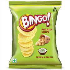 BINGO CREAM&ONION WAFER 105G